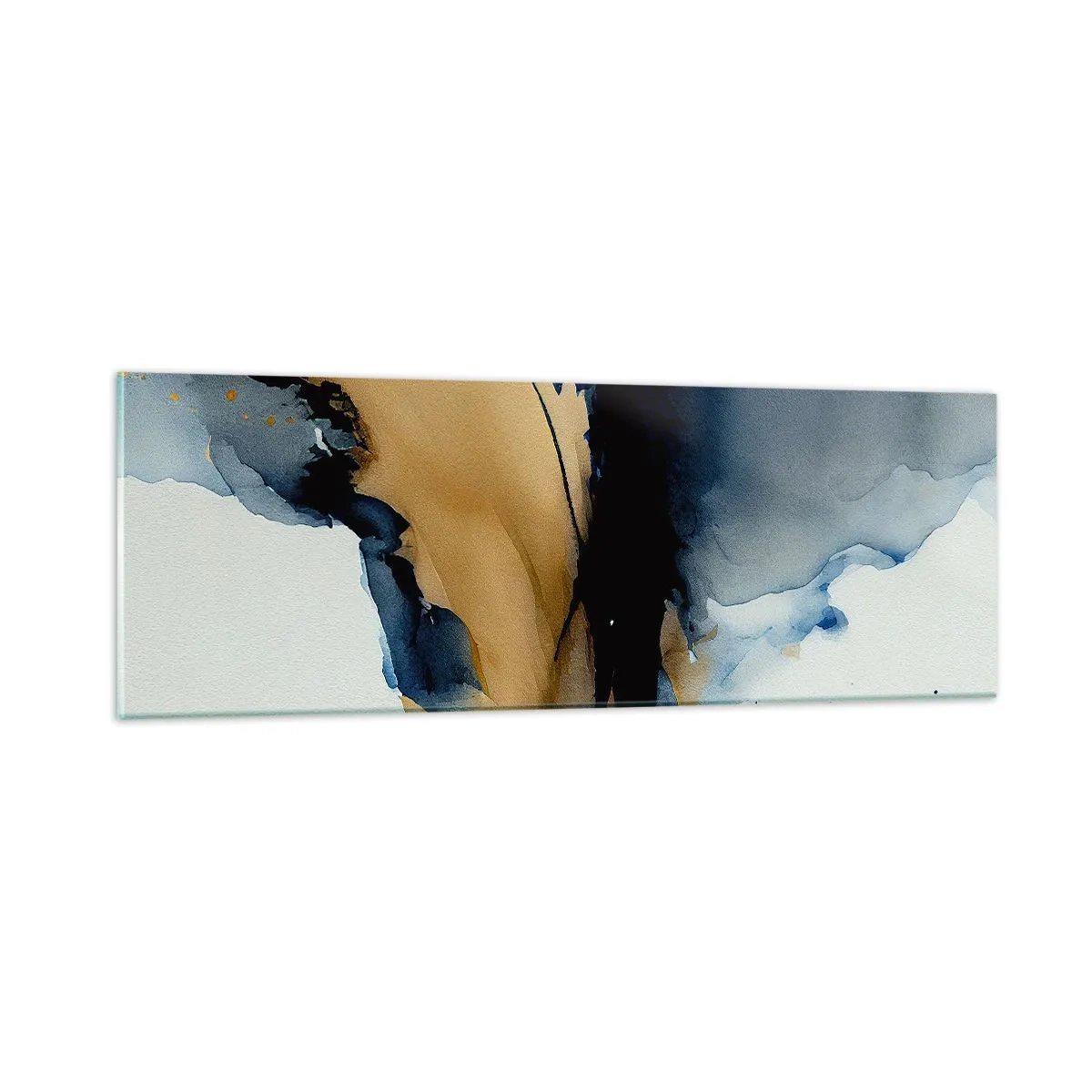 Glass picture - Behind the Curtain - 90x30 cm