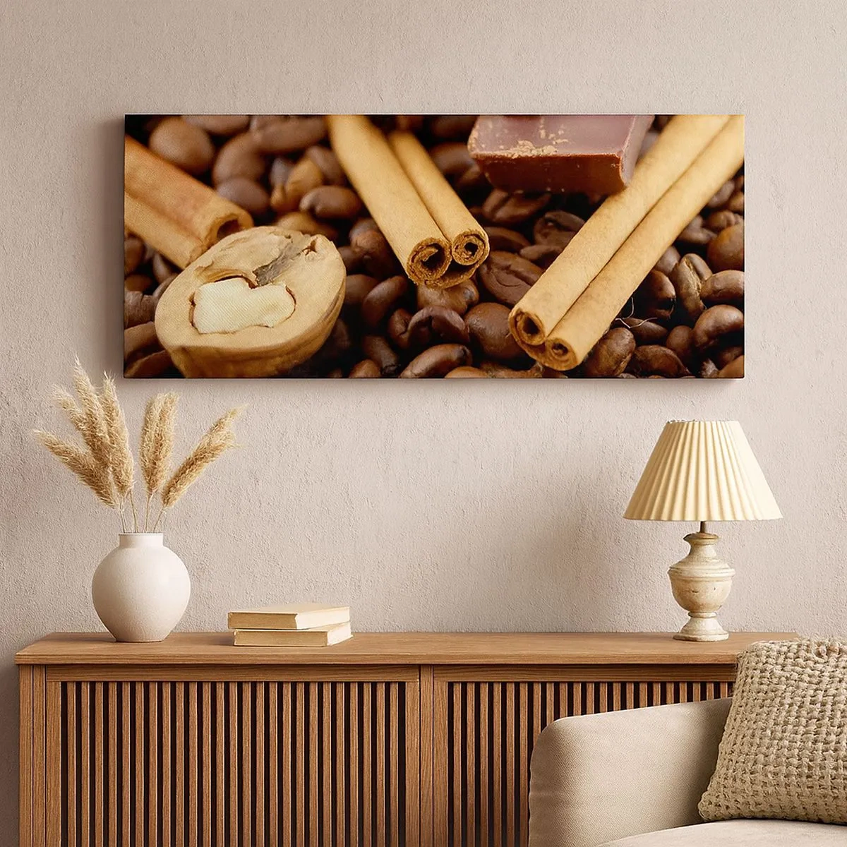 Canvas picture - Concert of Aromas - 100x40 cm