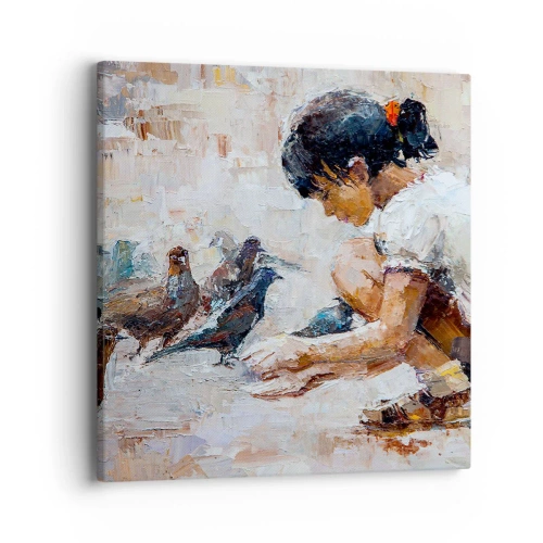 Canvas picture - The Little Ones - 40x40 cm