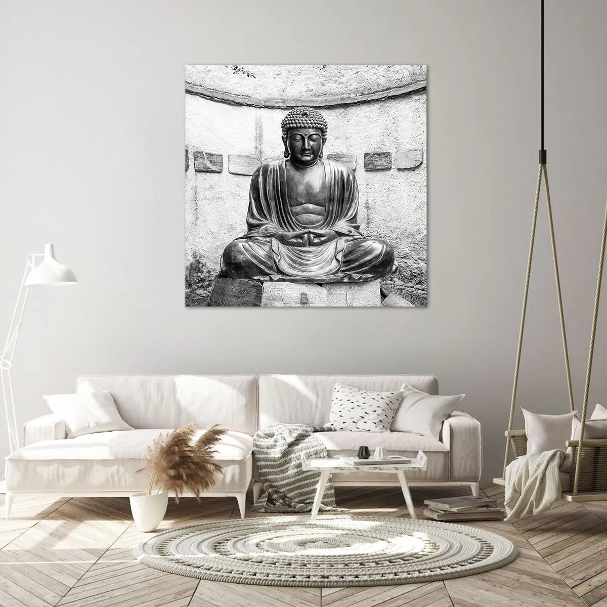 Canvas picture - At the Source of Peace - 70x70 cm