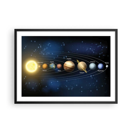 Poster in black frame - One in Ten - 70x50 cm
