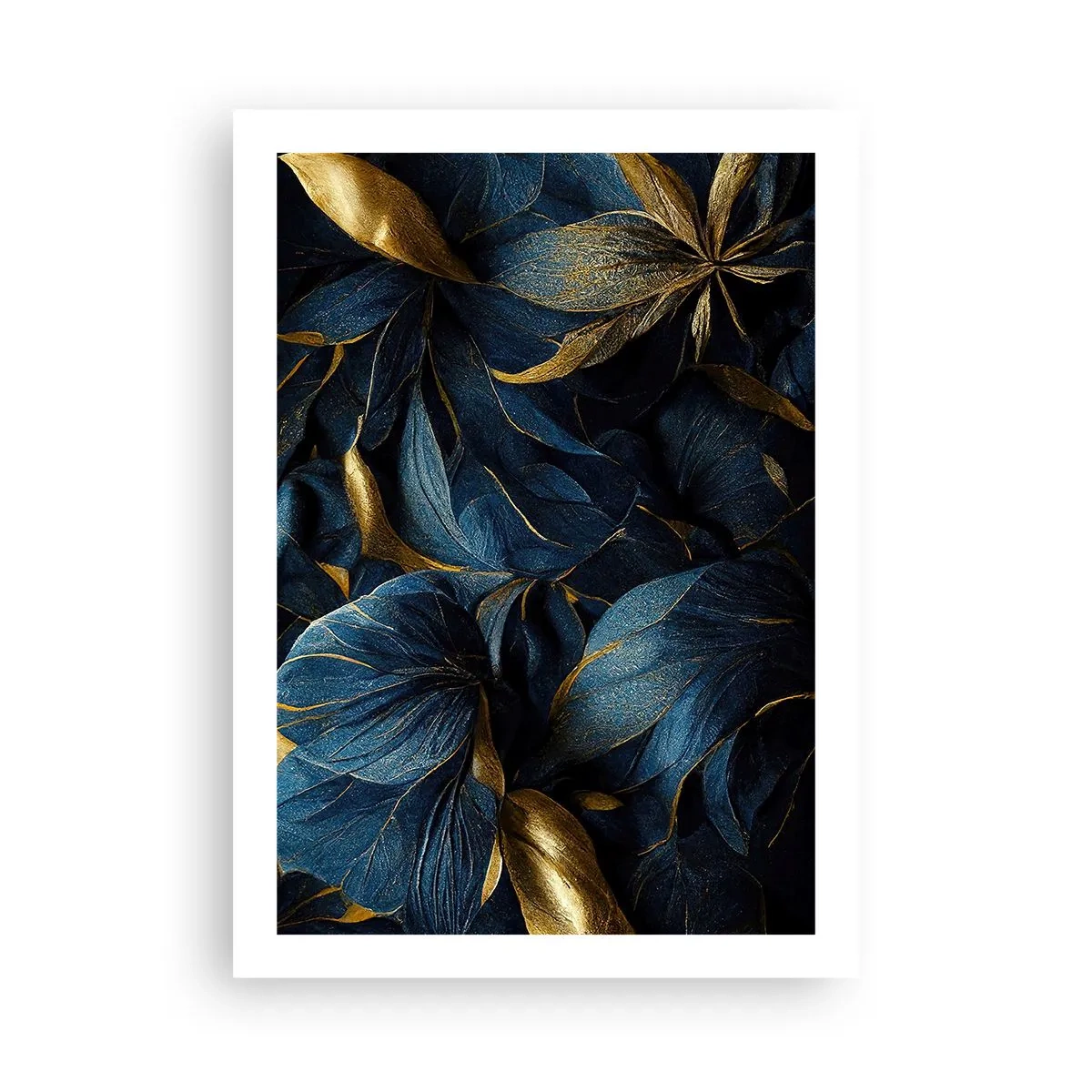 Poster - Lined with Gold - 50x70 cm