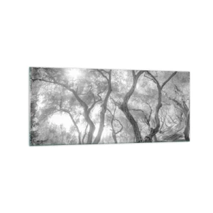 Glass picture - In an Olive Grove - 120x50 cm