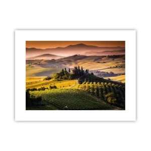 Poster - Arcadia - Tuscan Landscape - 40x30 cm
