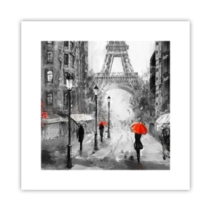 Poster - All Roads Lead to Her - 30x30 cm
