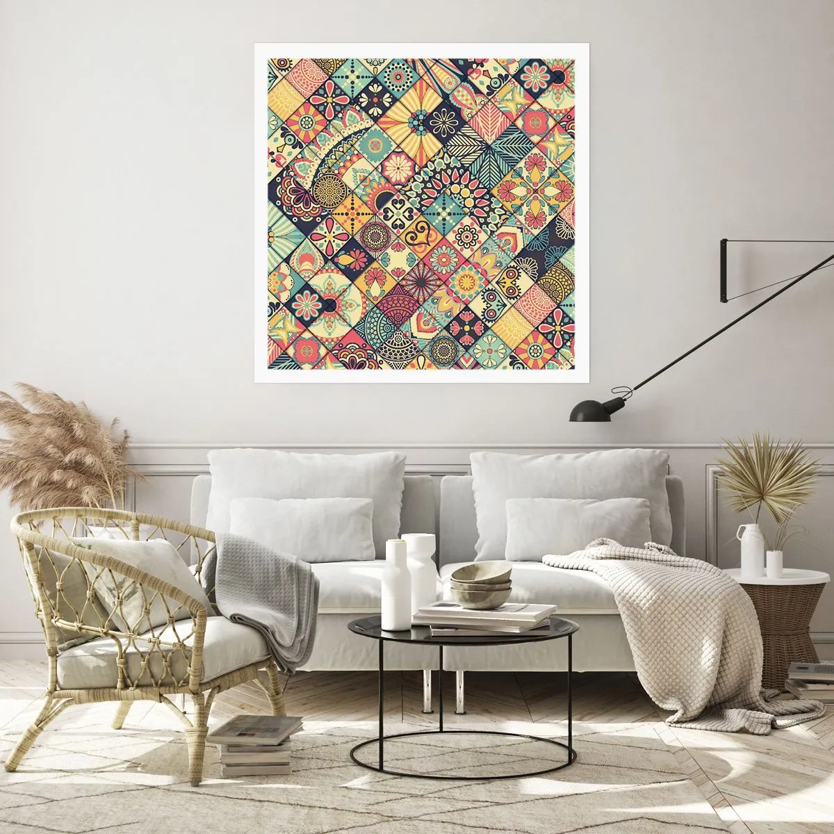 Poster - Moroccan Style - 50x50 cm