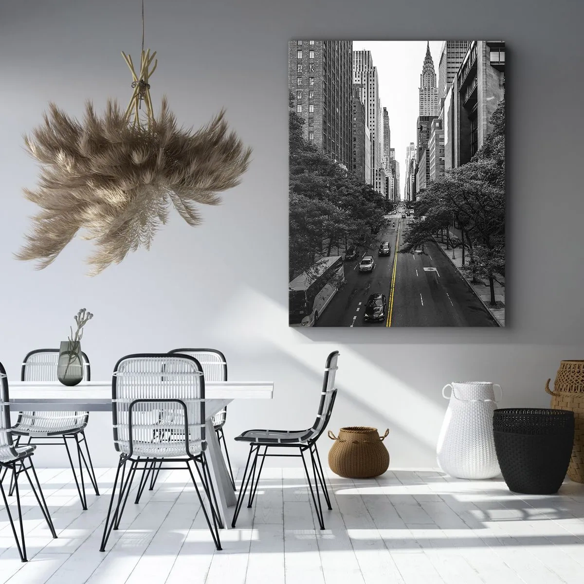 Canvas picture - Morning in New York - 80x120 cm