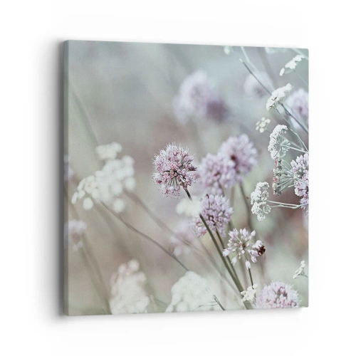 Canvas picture - Sweet Filigrees of Herbs - 40x40 cm