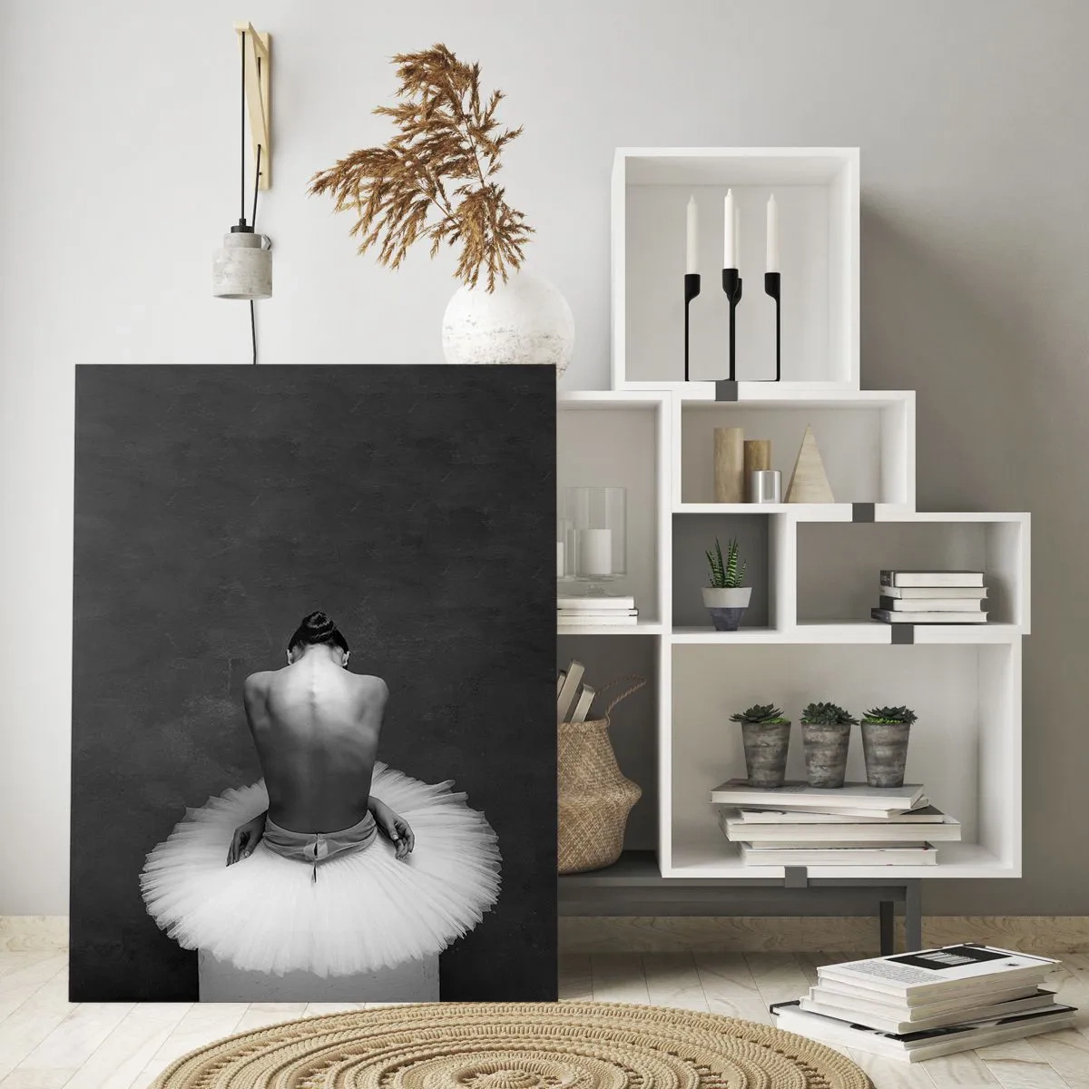 Glass picture - It Is Blossoming - 80x120 cm