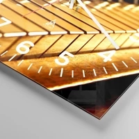 Clock face with numbers