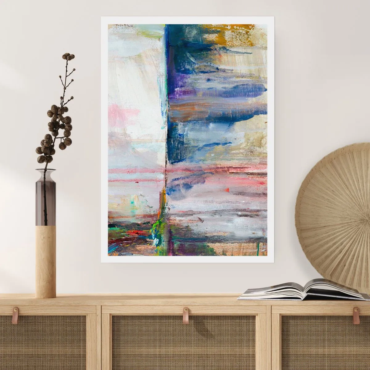 Poster - Colourful Impressions an Associations - 70x100 cm