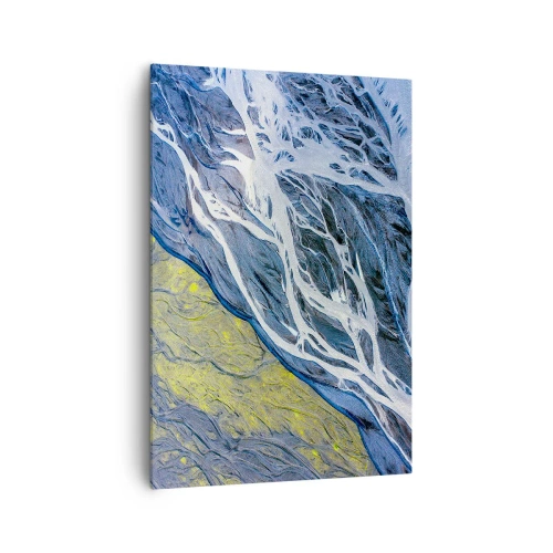 Canvas picture - Cave Paintings of Nature - 70x100 cm