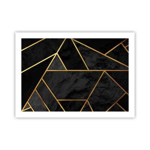 Poster - Darkness and Brighness - 70x50 cm