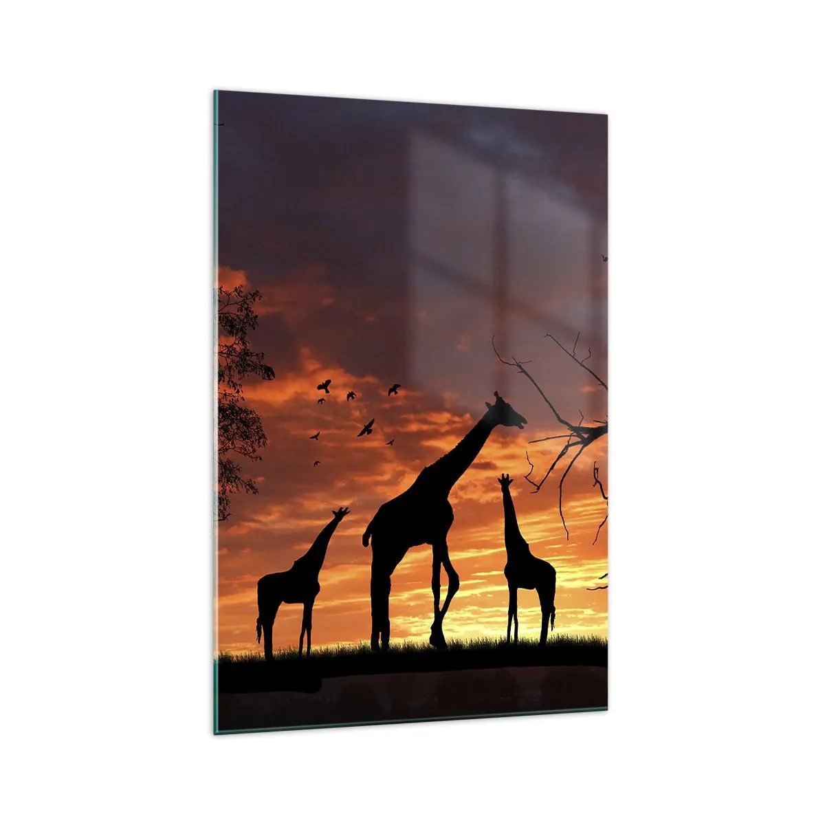 Glass picture - Small Dinner among Close Ones - 70x100 cm