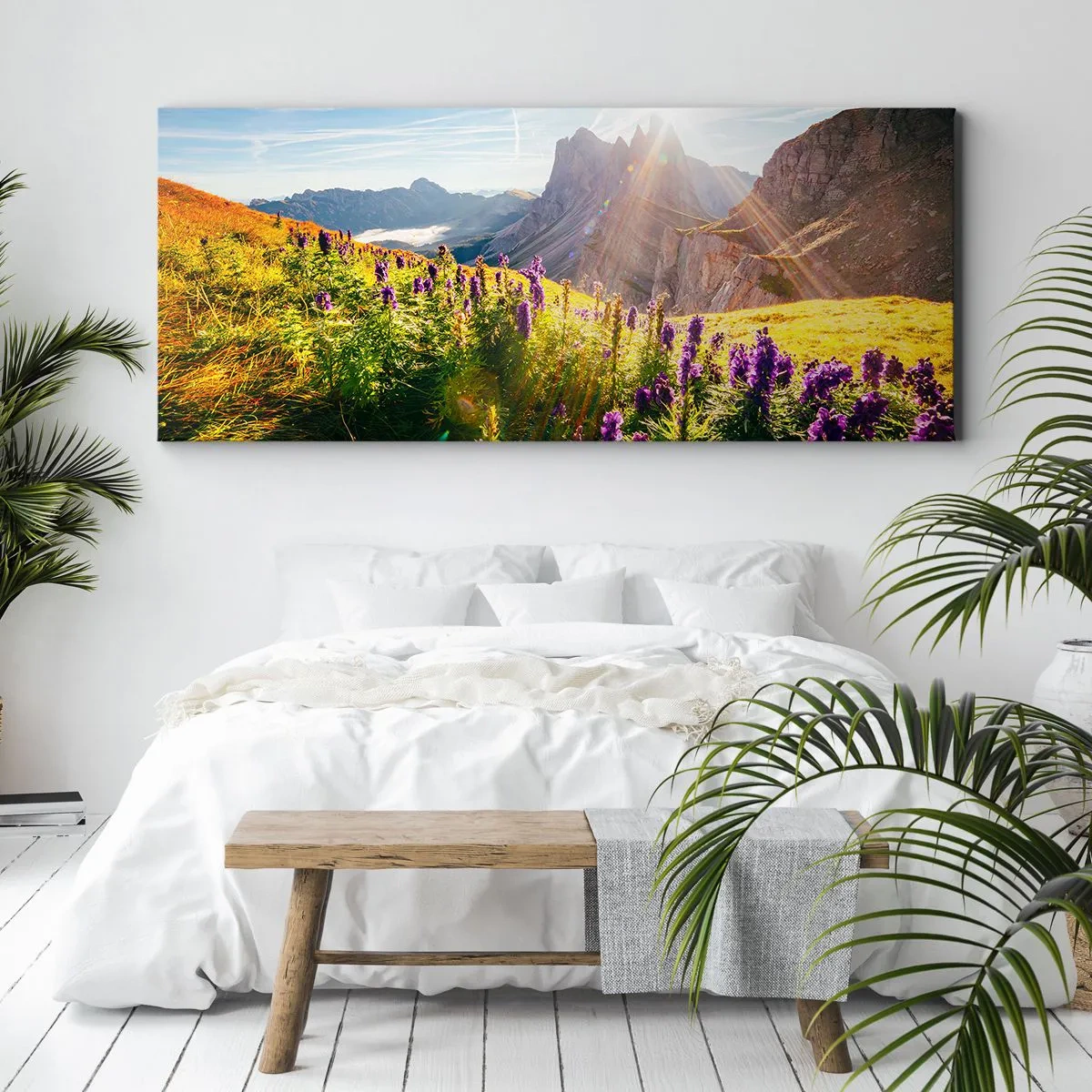 Canvas picture - Secret Life of Herbs - 140x50 cm
