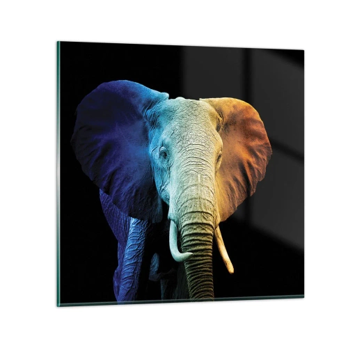 Glass picture - Eccentric, Not a Weirdo - 70x70 cm