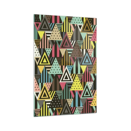 Glass picture - In Rhythm on Three - 70x100 cm