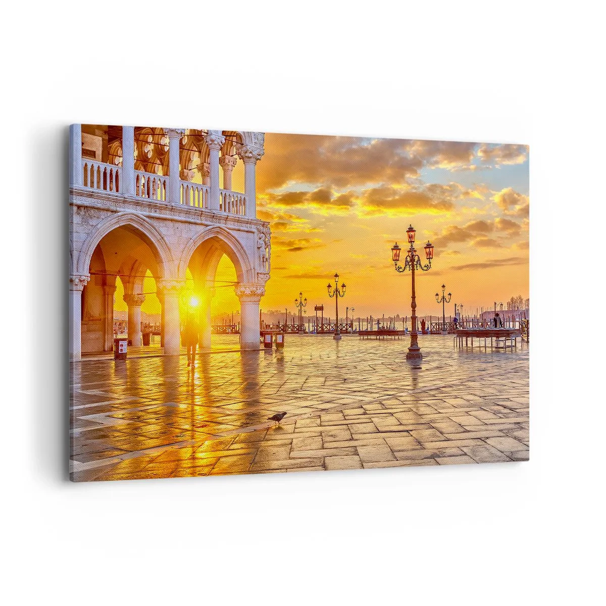 Canvas picture - Where Is Everybody? - 120x80 cm