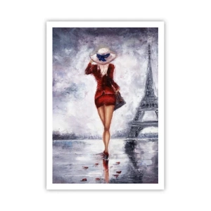 Poster - Parisian Symbols - 70x100 cm
