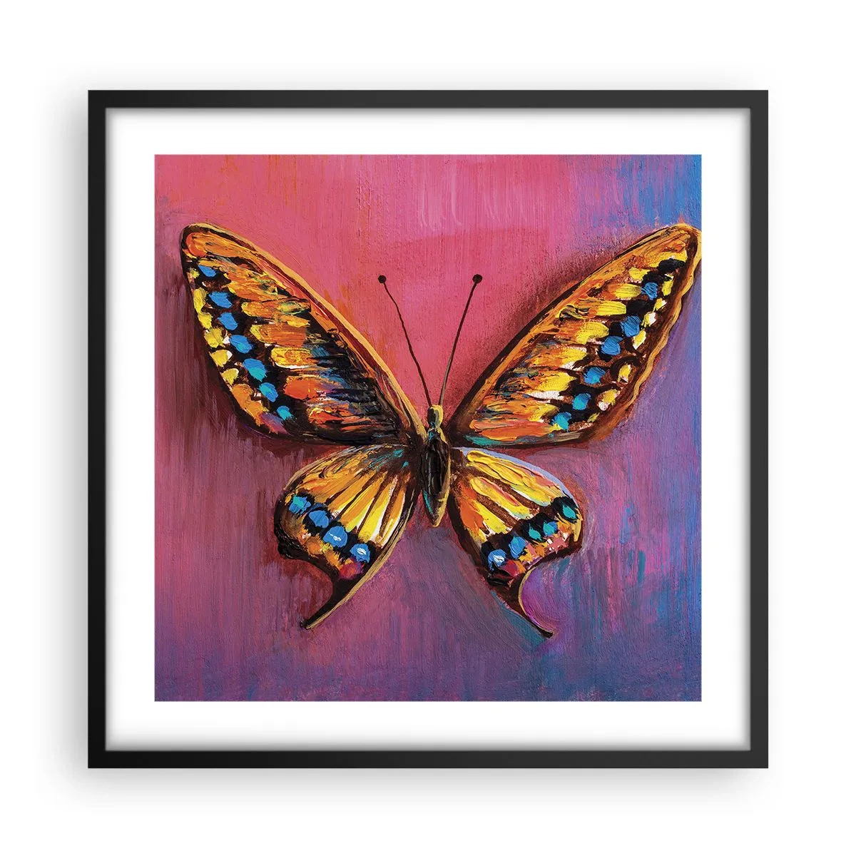 Poster in black frame - Jewel of Nature - 50x50 cm