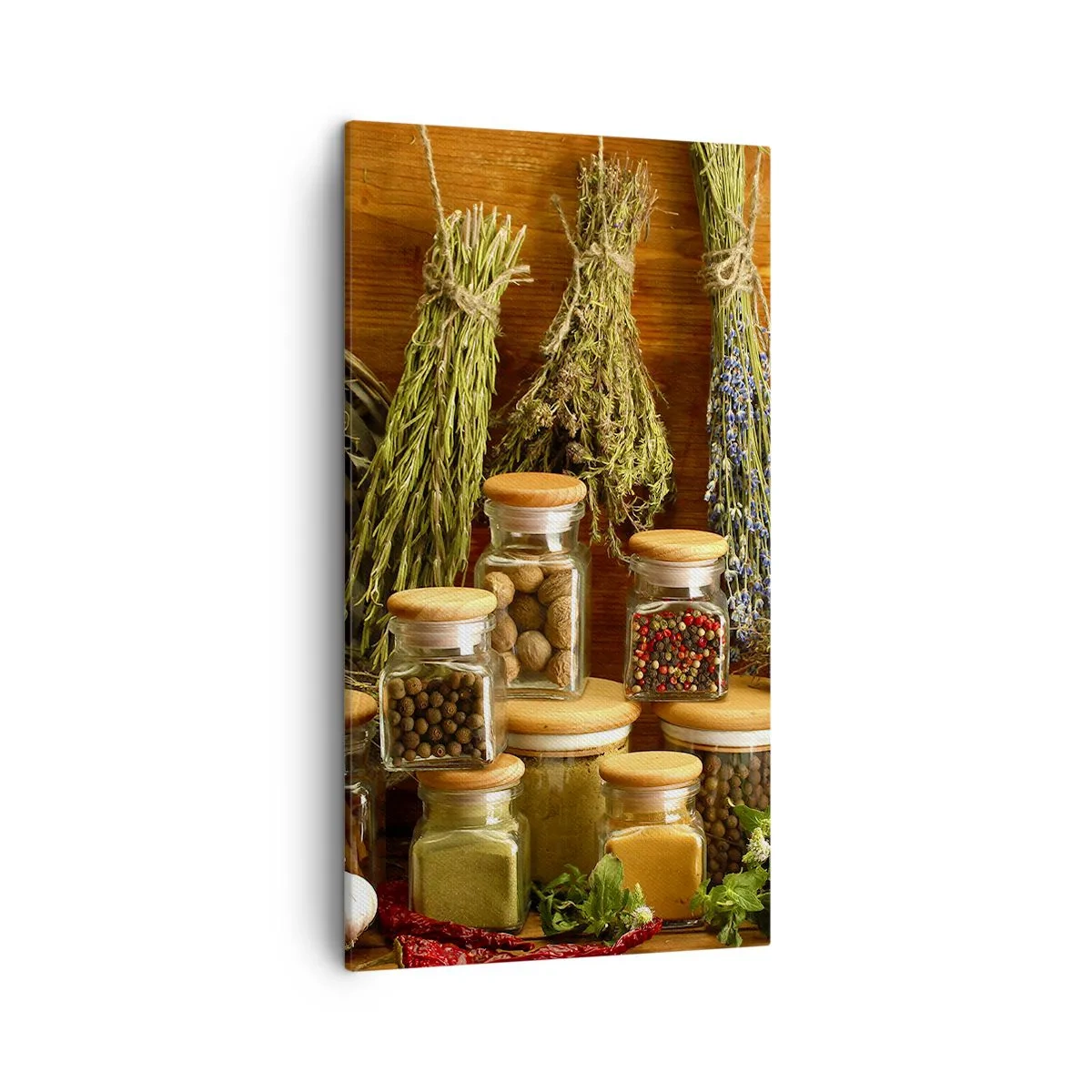 Canvas picture - Kitchen Magic - 45x80 cm