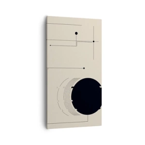 Canvas picture - Springy and Dynamic Composition - 55x100 cm