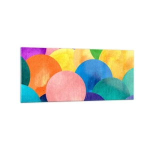 Glass picture - Primordial Fullness of Life - 120x50 cm