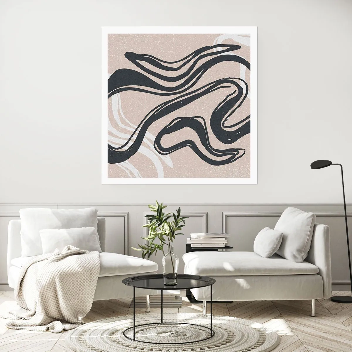 Poster - Multiplied Expression - 40x40 cm