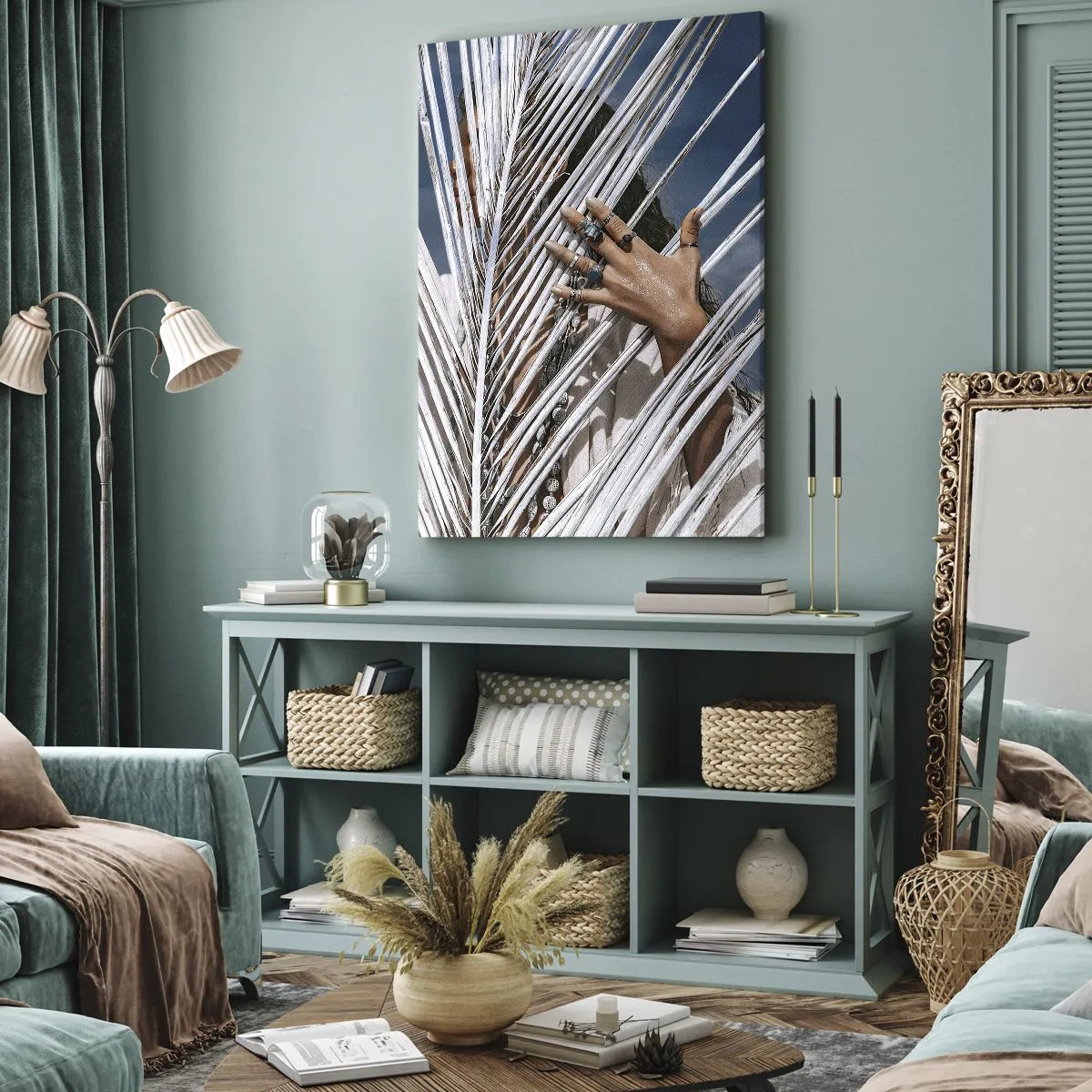 Canvas picture - Shaman's Girlfriend? - 70x100 cm