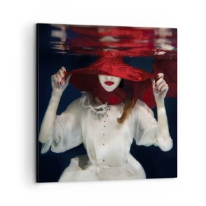 Canvas picture - Mysterious Woman - 50x50 cm