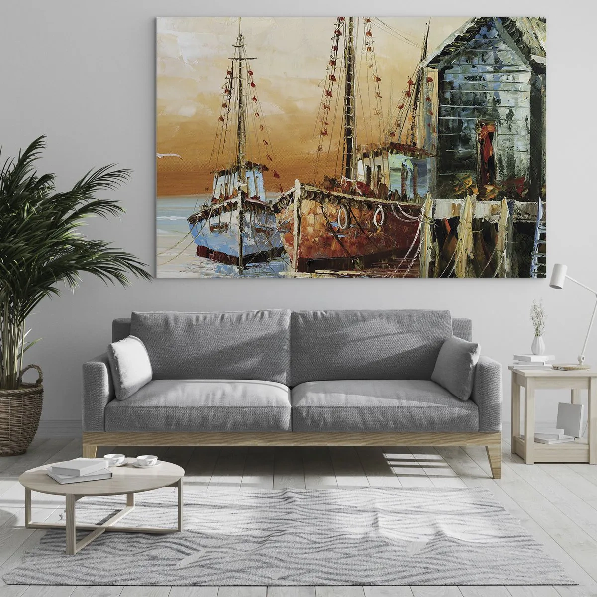 Glass picture - Calm Return - 120x80 cm