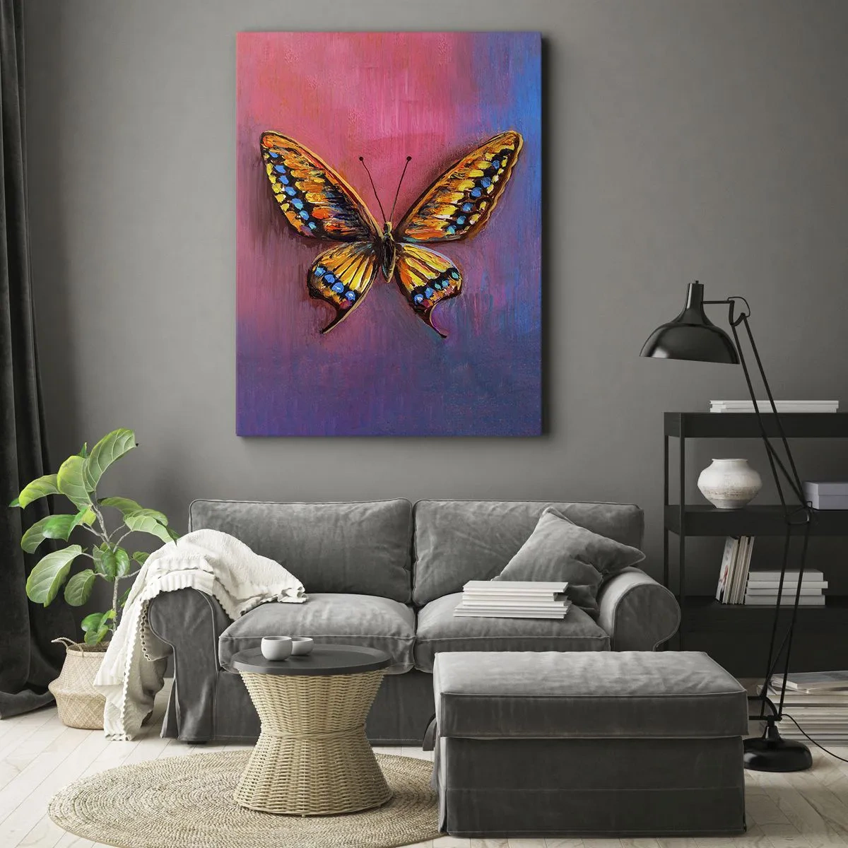 Canvas picture - Jewel of Nature - 45x80 cm