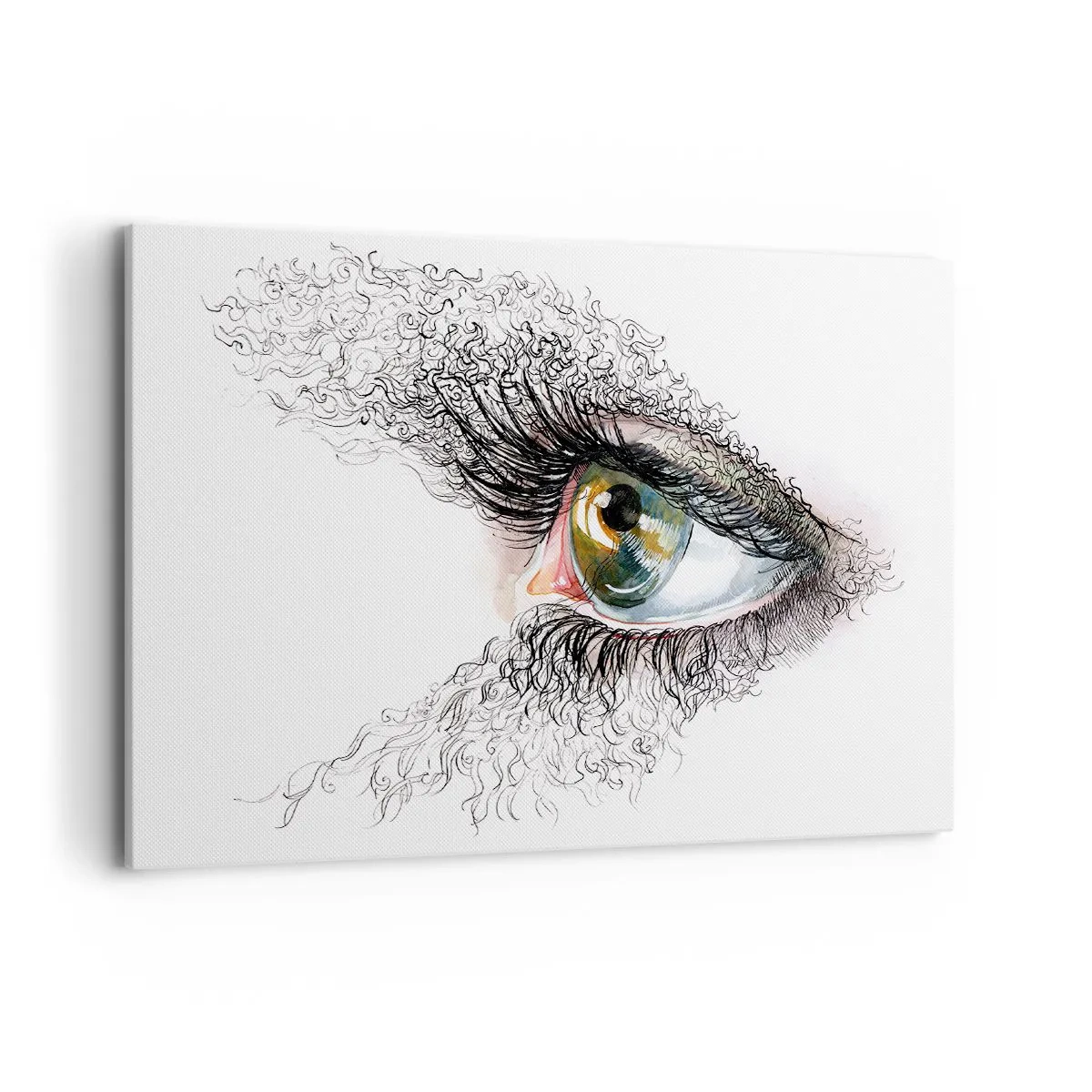 Canvas picture - Look straight into the Soul - 100x70 cm