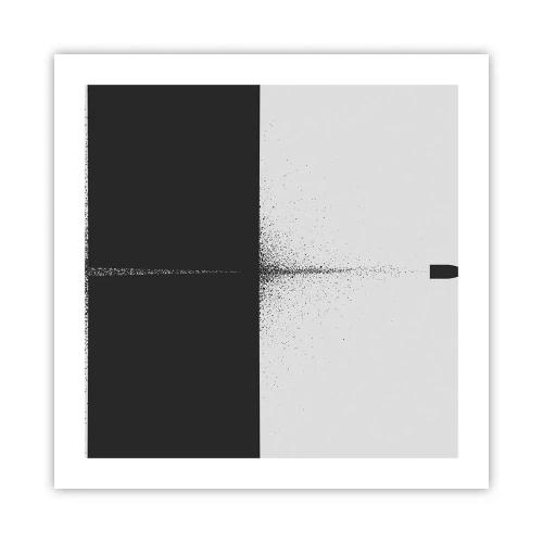 Poster - Straight to the Point - 50x50 cm