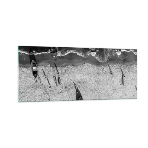 Glass picture - Still on the Shore… - 100x40 cm