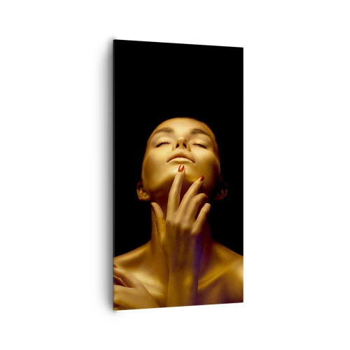 Canvas picture - Like Golden Silk - 65x120 cm
