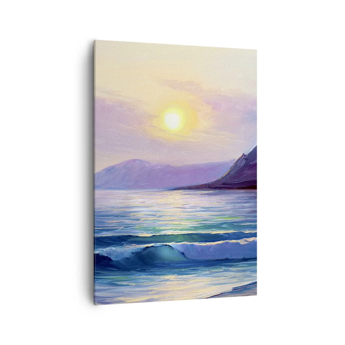 Canvas picture - Crystal of Water and Air - 70x100 cm