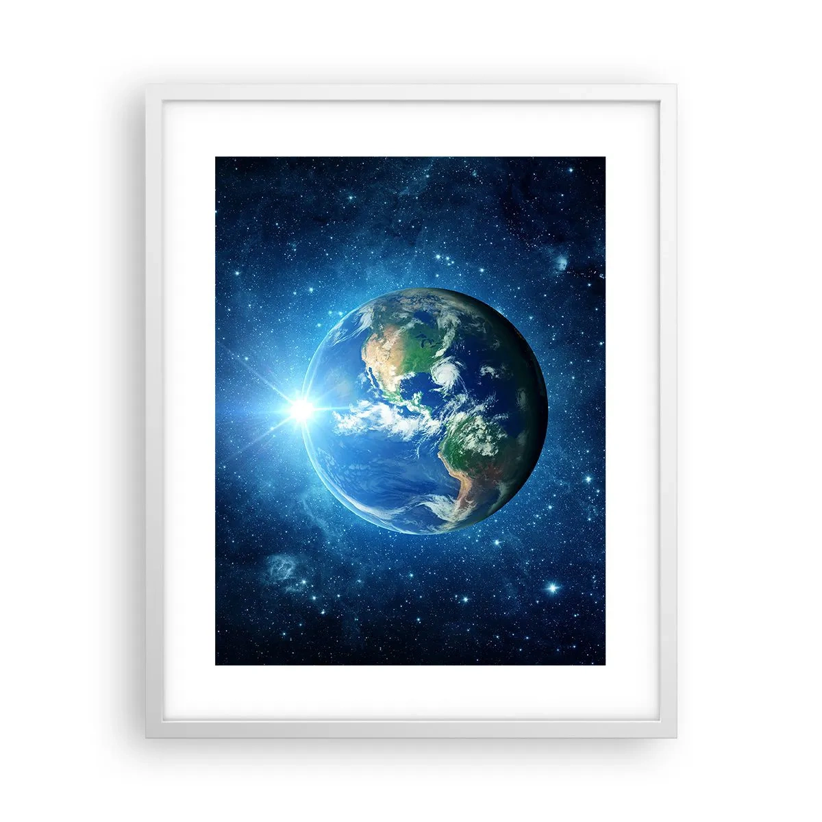 Poster in white frmae - We Are in Heaven - 40x50 cm