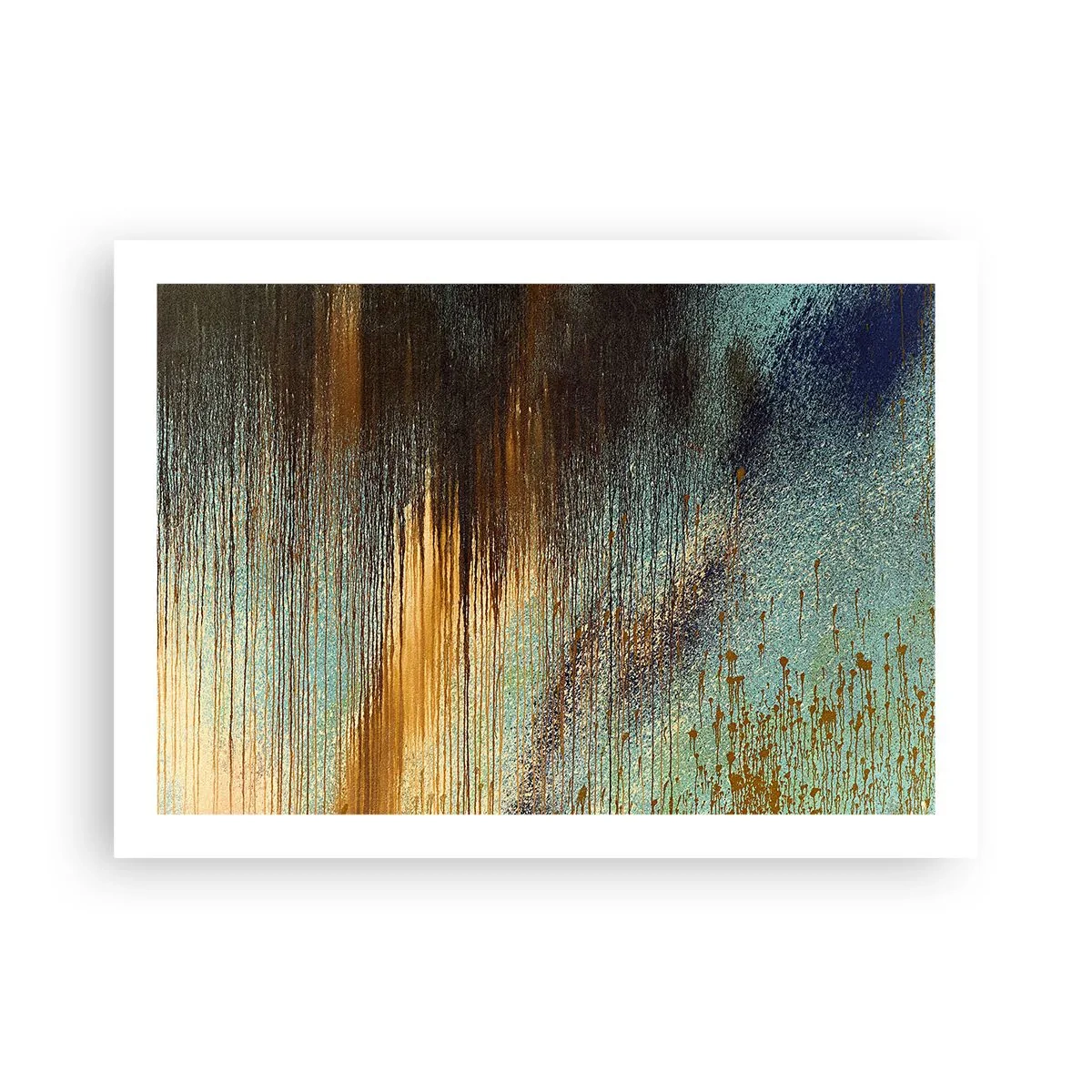 Poster - Non-accidental Colourful Composition - 70x50 cm