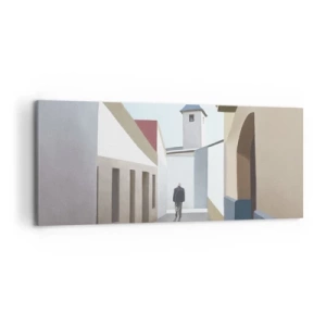 Canvas picture - Sunny Walk - 120x50 cm