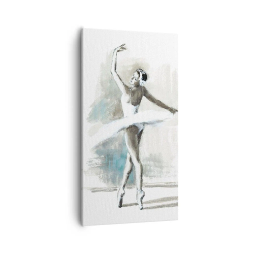 Canvas picture - Enchanted into a Swan - 55x100 cm