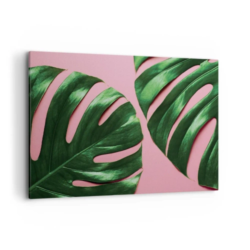Canvas picture - Green Rendezvous - 100x70 cm