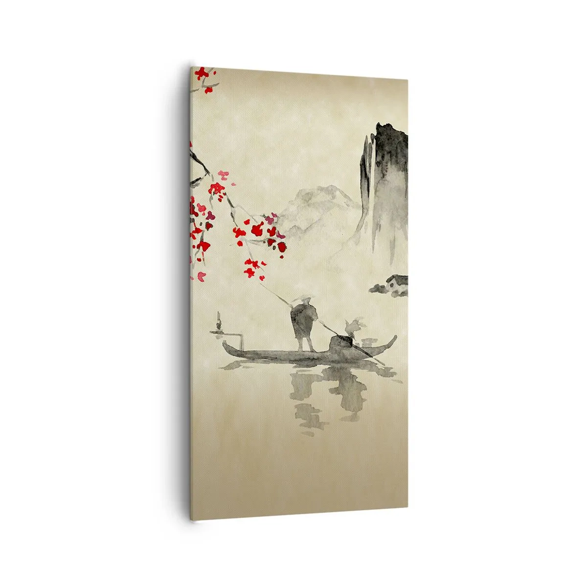 Canvas picture - In Cherry Blossom Country - 65x120 cm