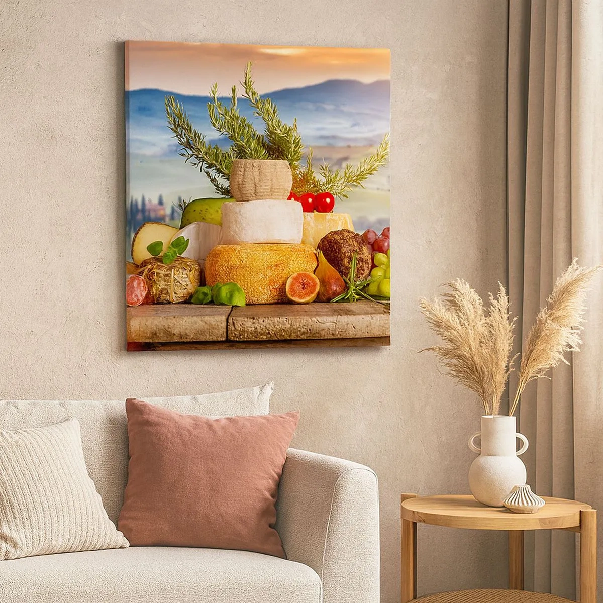 Canvas picture - Italian Joie de Vivre - 30x30 cm