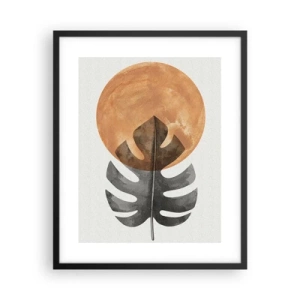 Poster in black frame - Always the Sun - 40x50 cm