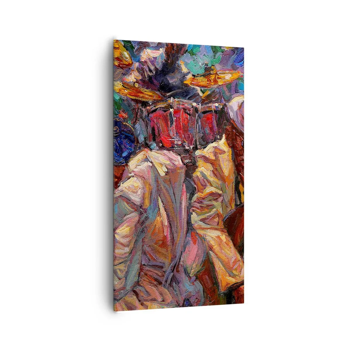 Canvas picture - In the Same Rhythm - 65x120 cm