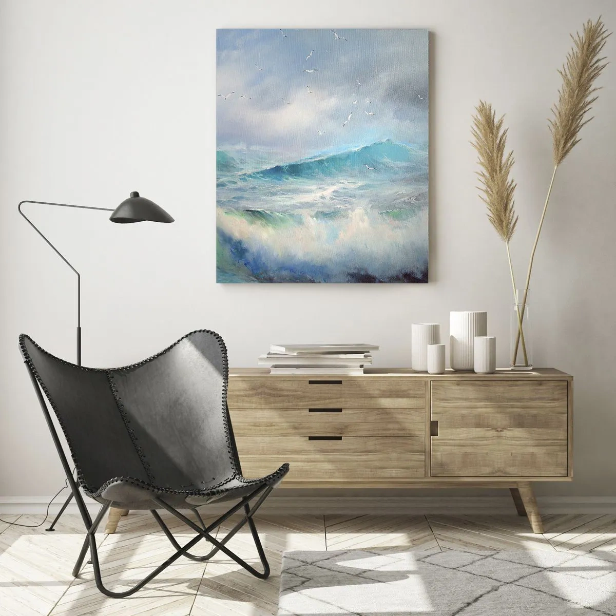 Glass picture - Gone with the Wind - 50x70 cm