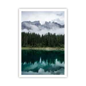 Poster - Quiet Please, Let's Not Wake Up Still Waters - 70x100 cm