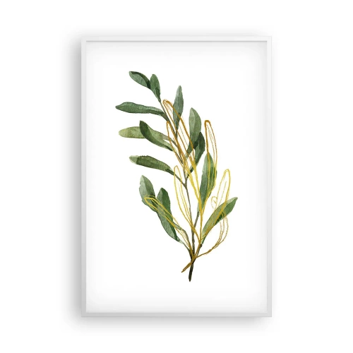 Poster in white frmae - All that Is Good - 61x91 cm