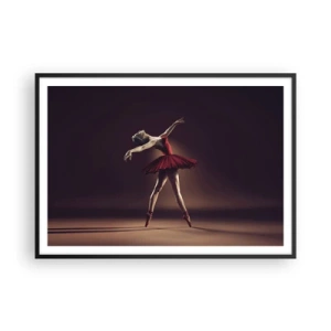 Poster in black frame - Prima Ballerina - 100x70 cm
